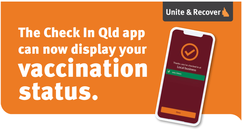 Check-in Vaccination Display