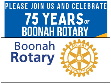 75th Anniversary Boonah Rotary